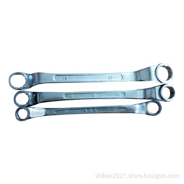 Electroplate Chrome Plating Carbon Steel Double Ring End Spanners Wholesale